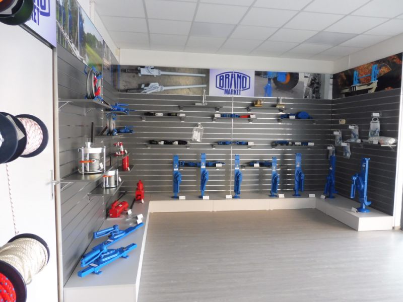 Servisní středisko na opravu ručních zvedacích zařízení značky BRANO